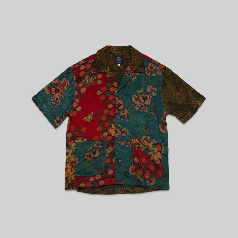 Silk Patchwork Camp Shirt - RES IPSA