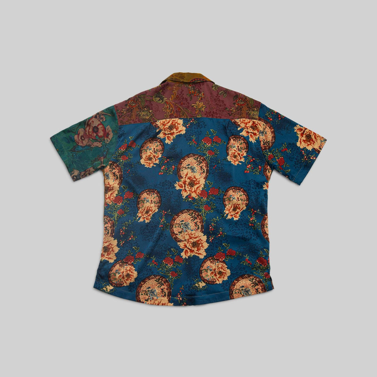 Silk Patchwork Camp Shirt - RES IPSA
