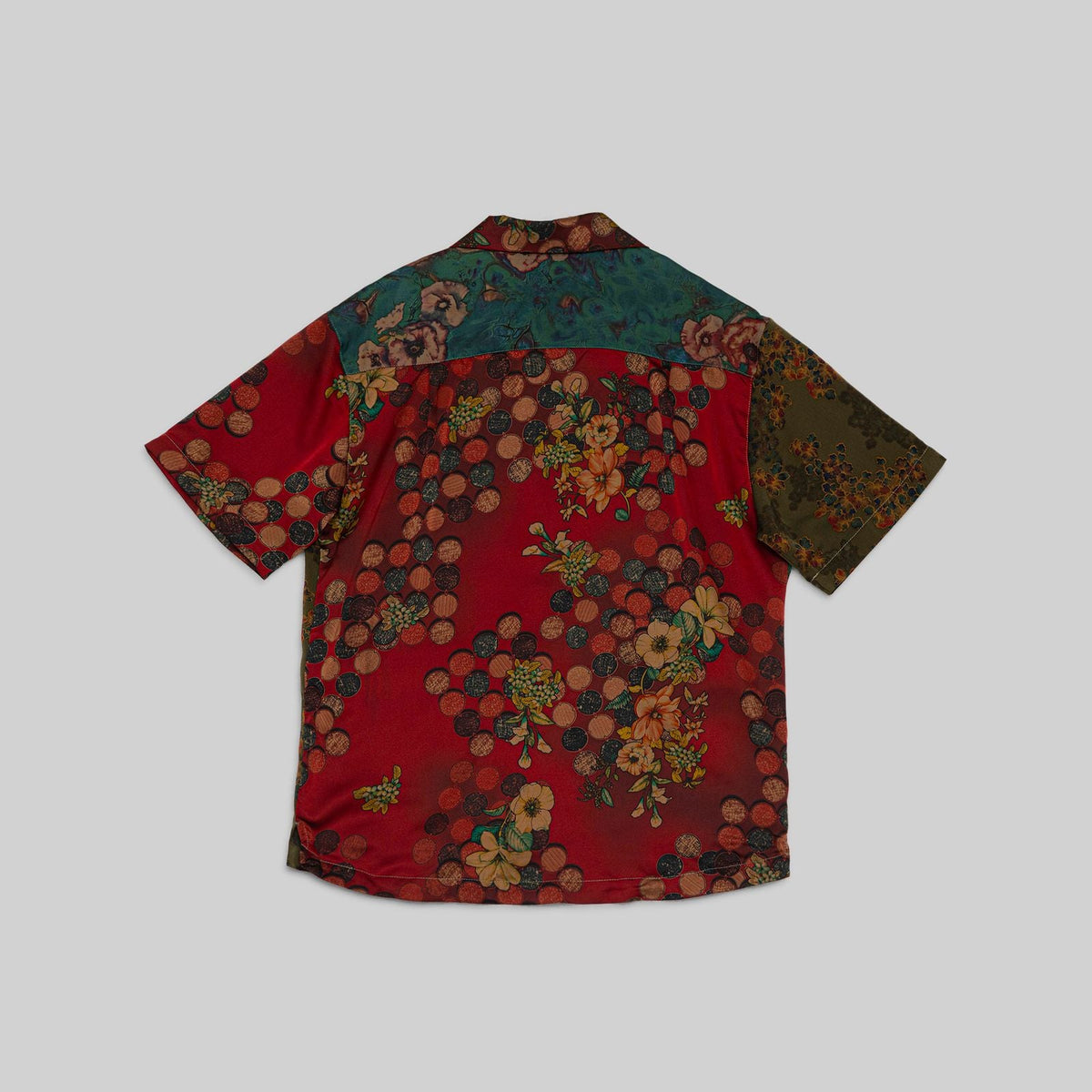 Silk Patchwork Camp Shirt - RES IPSA