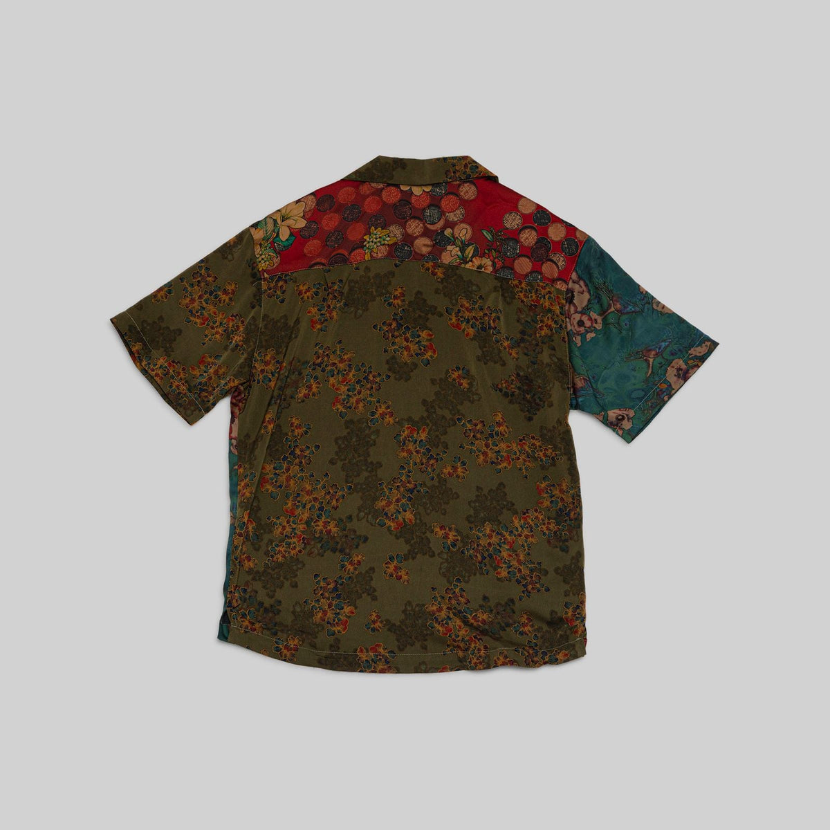 Silk Patchwork Camp Shirt - RES IPSA