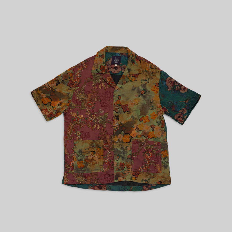 Silk Patchwork Camp Shirt - RES IPSA