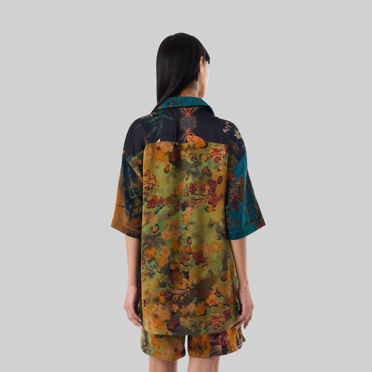 Silk Patchwork Camp Shirt - RES IPSA
