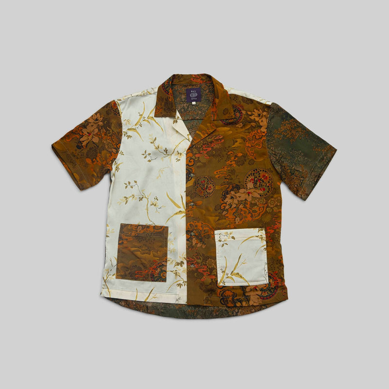 Silk Patchwork Camp Shirt - RES IPSA