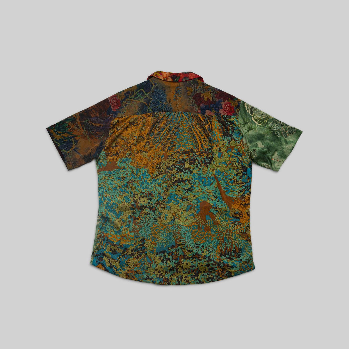 Silk Patchwork Camp Shirt - RES IPSA