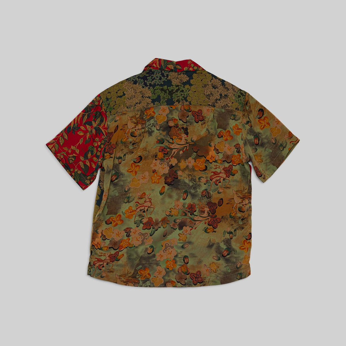 Silk Patchwork Camp Shirt - RES IPSA