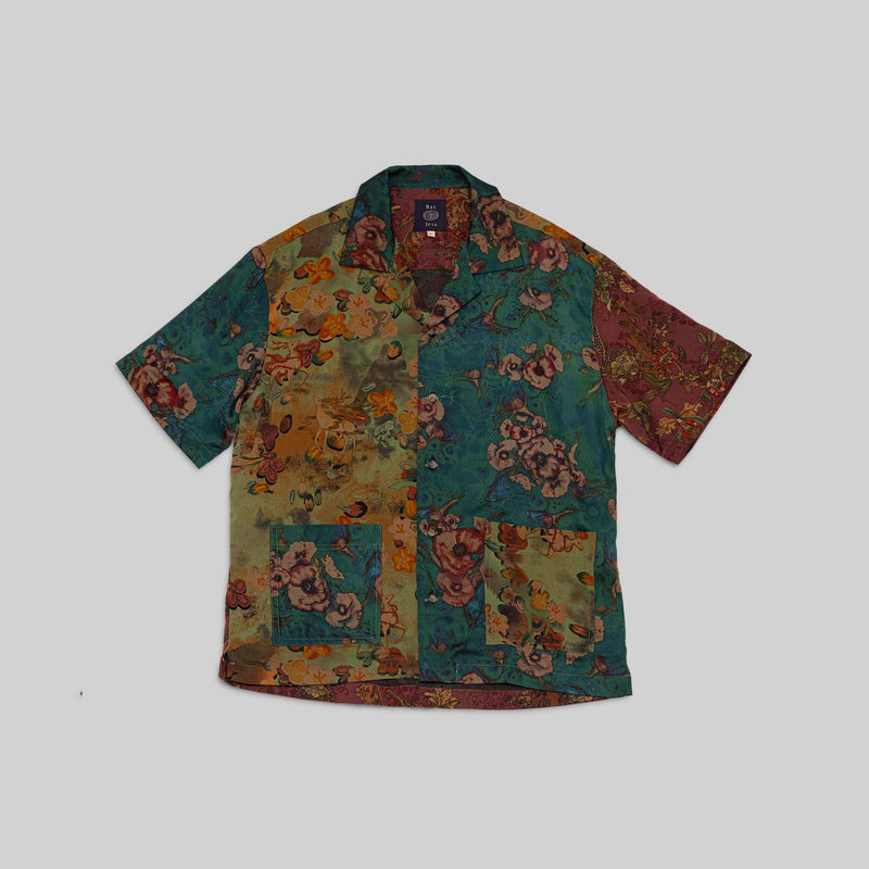Silk Patchwork Camp Shirt - RES IPSA