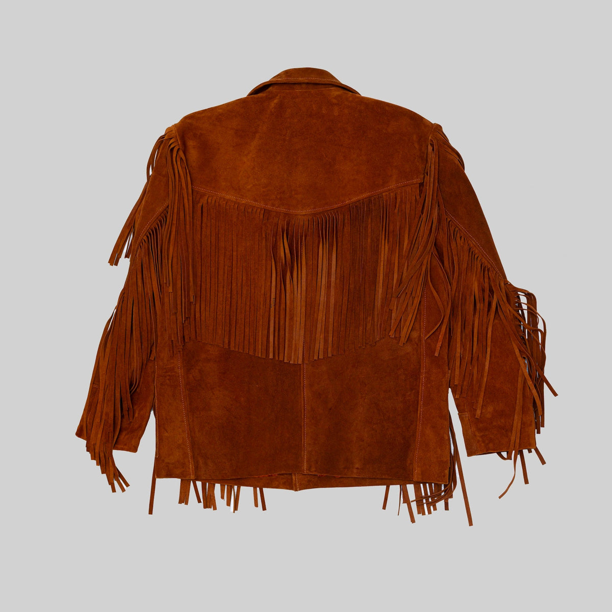 Suede Fringed Jacket - RES IPSA