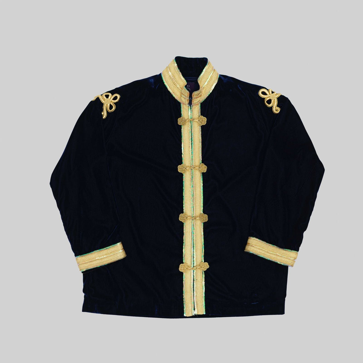 Velvet Kaftan with Gold Trim - RES IPSA