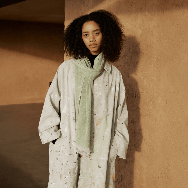 Vintage Canvas Paint Splatter Coat - RES IPSA