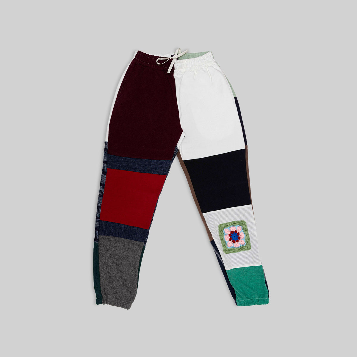Vintage Knit Patchwork Pants - RES IPSA