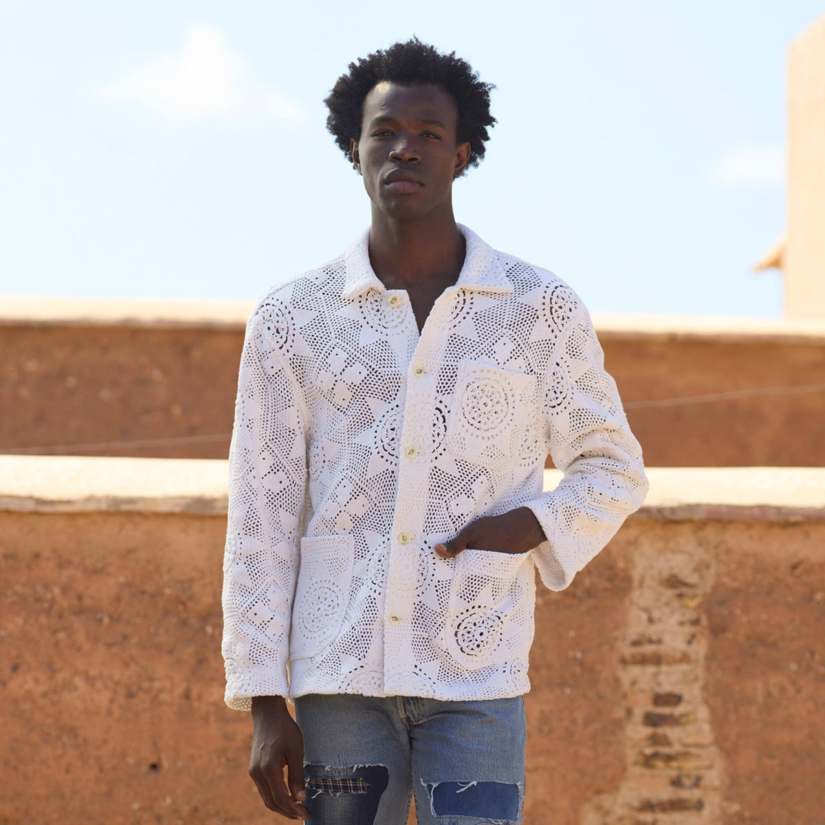 Vintage Lace Workshirt - RES IPSA