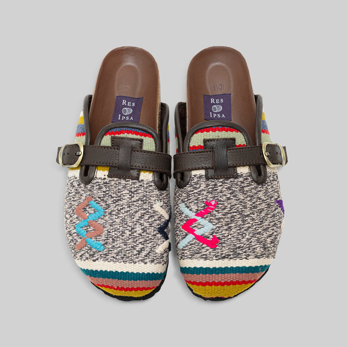 Women's Kilim Clog Size 10 - RES IPSA