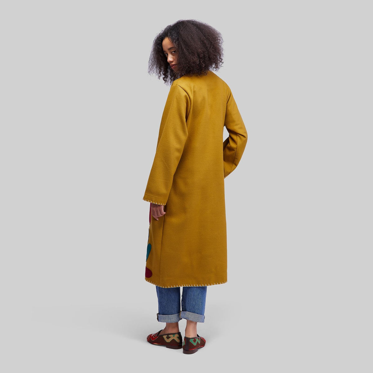 Wool Appliqué Coat - RES IPSA
