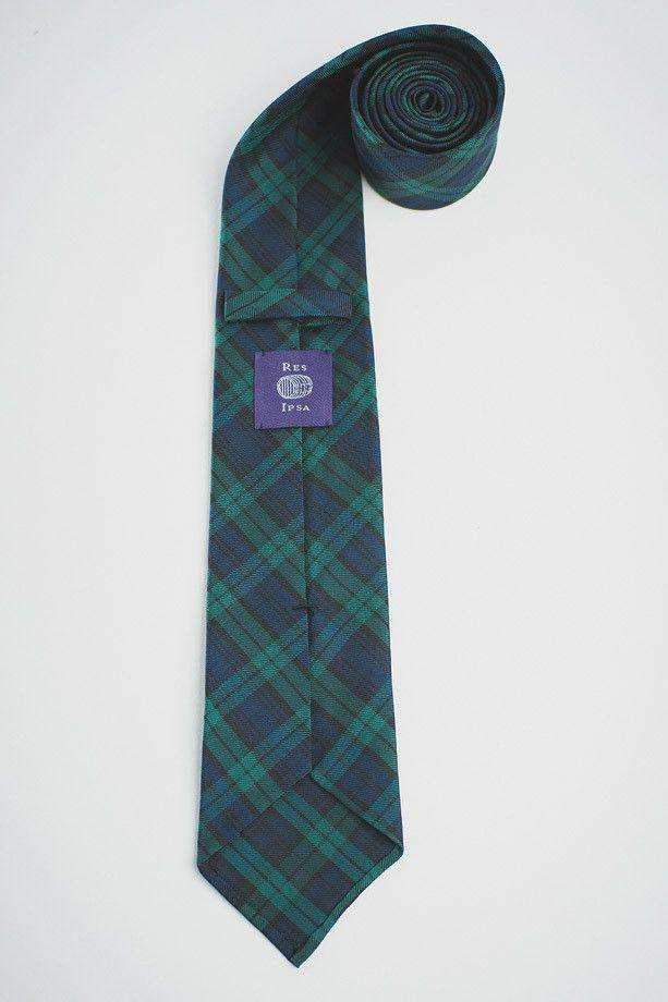 BLACK WATCH SILK TARTAN - RES IPSA