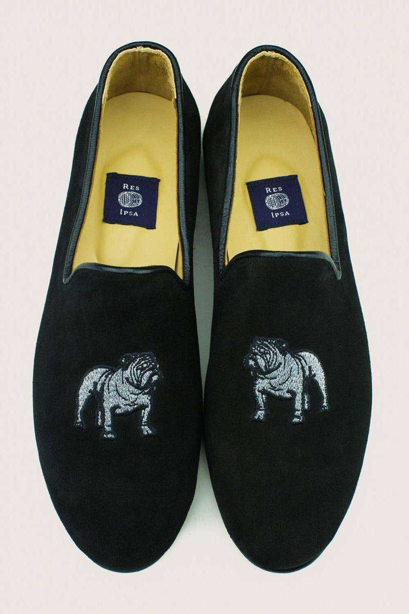 Bulldog Embroidered Loafers - RES IPSA