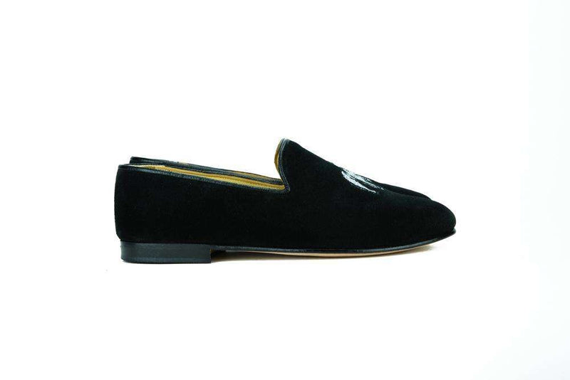 Bulldog Embroidered Loafers - RES IPSA