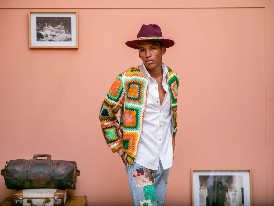 Crochet Bomber Jacket #1 - RES IPSA
