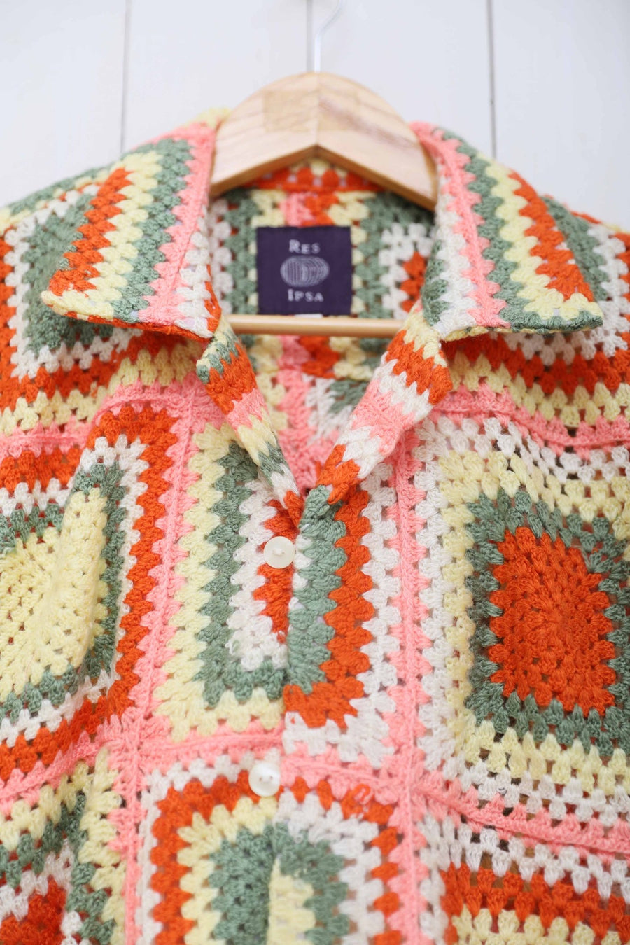 Crochet Camp Shirt #7 - RES IPSA
