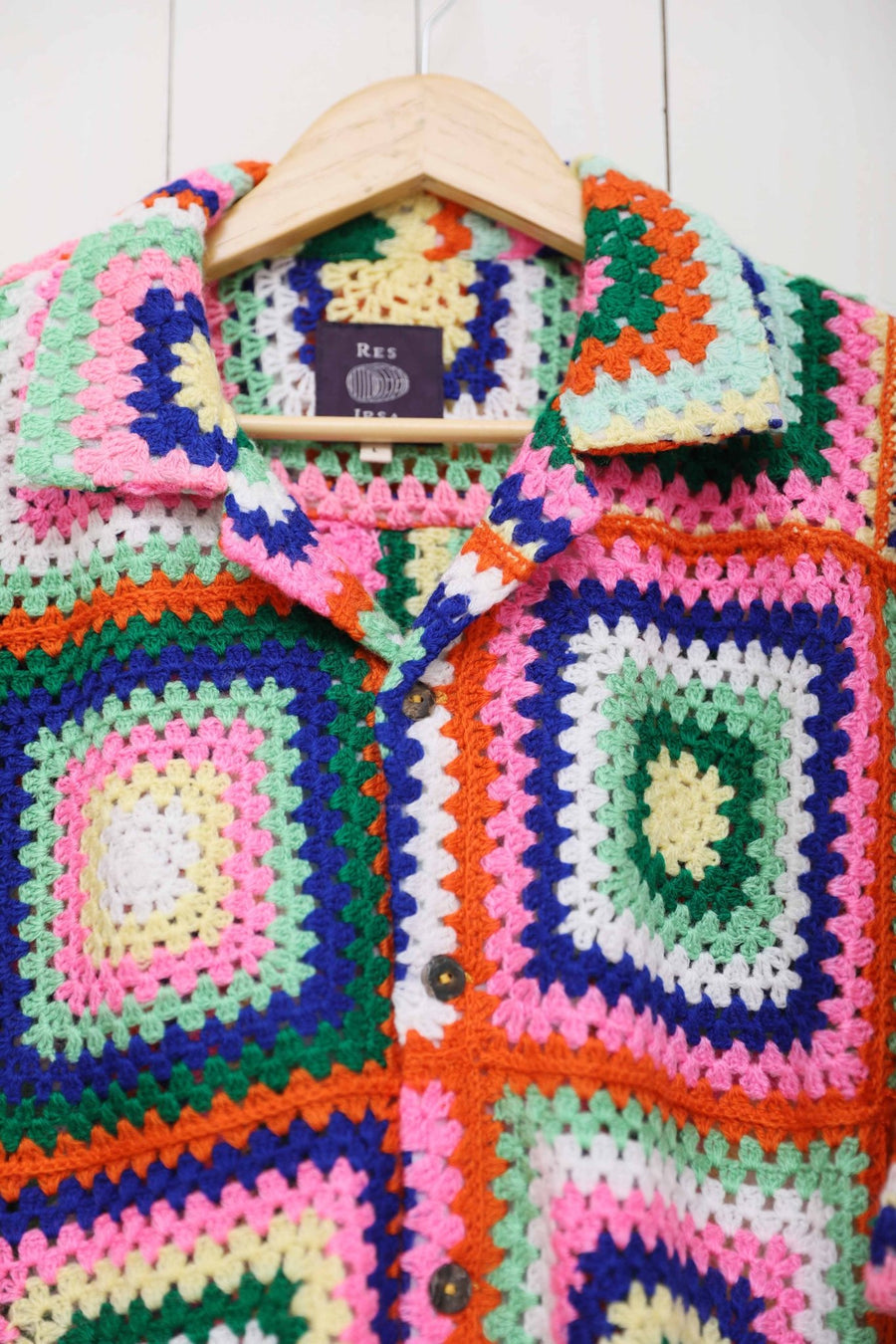 Crochet Camp Shirt #9 - RES IPSA