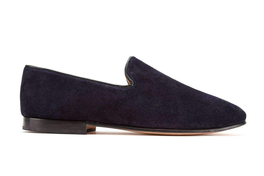 Midnight Suede Loafers - RES IPSA