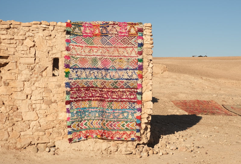 Moroccan Boucherouite Rug No.34 - RES IPSA