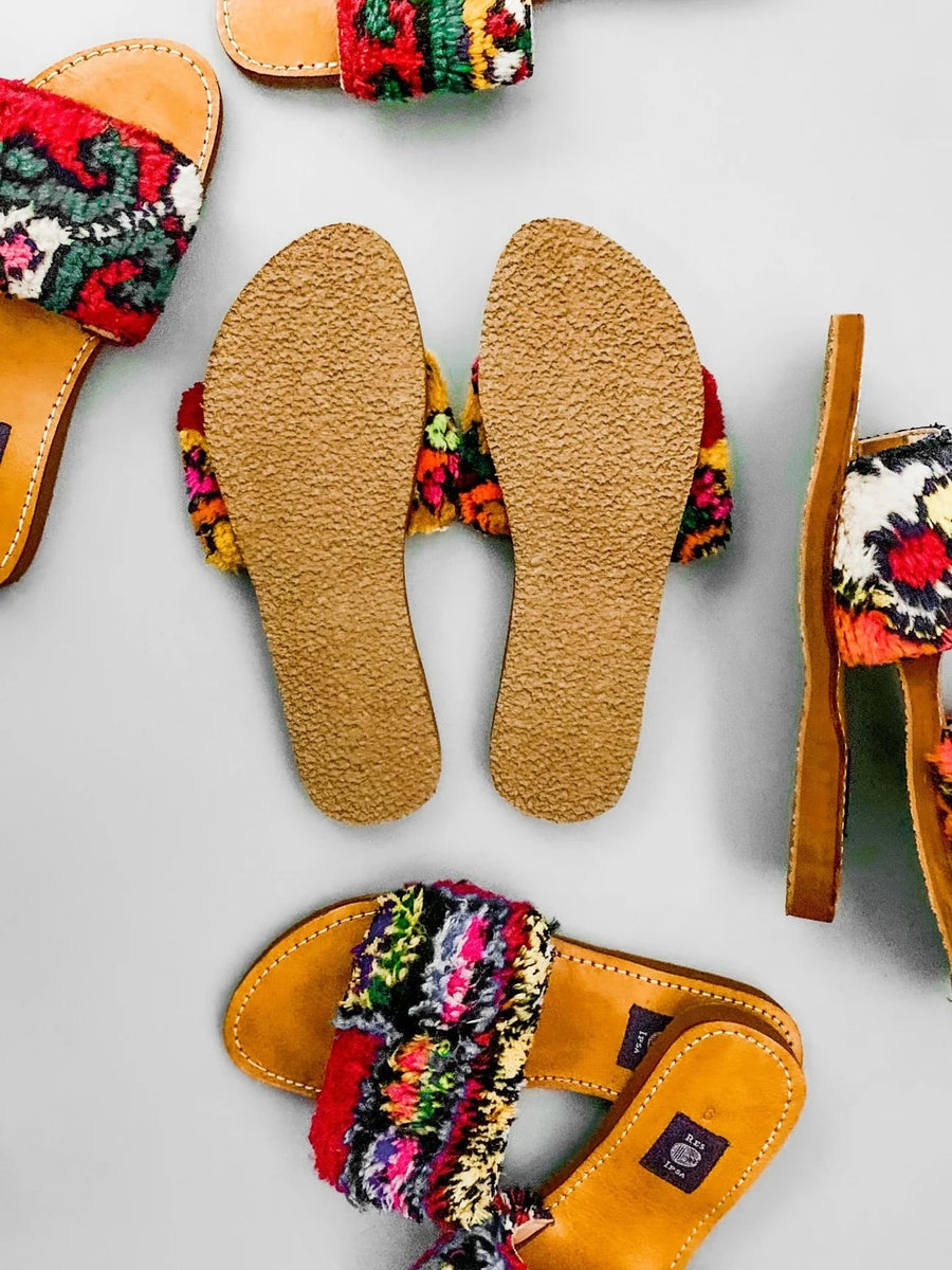 Moroccan Rug Sandal 9-5 - RES IPSA