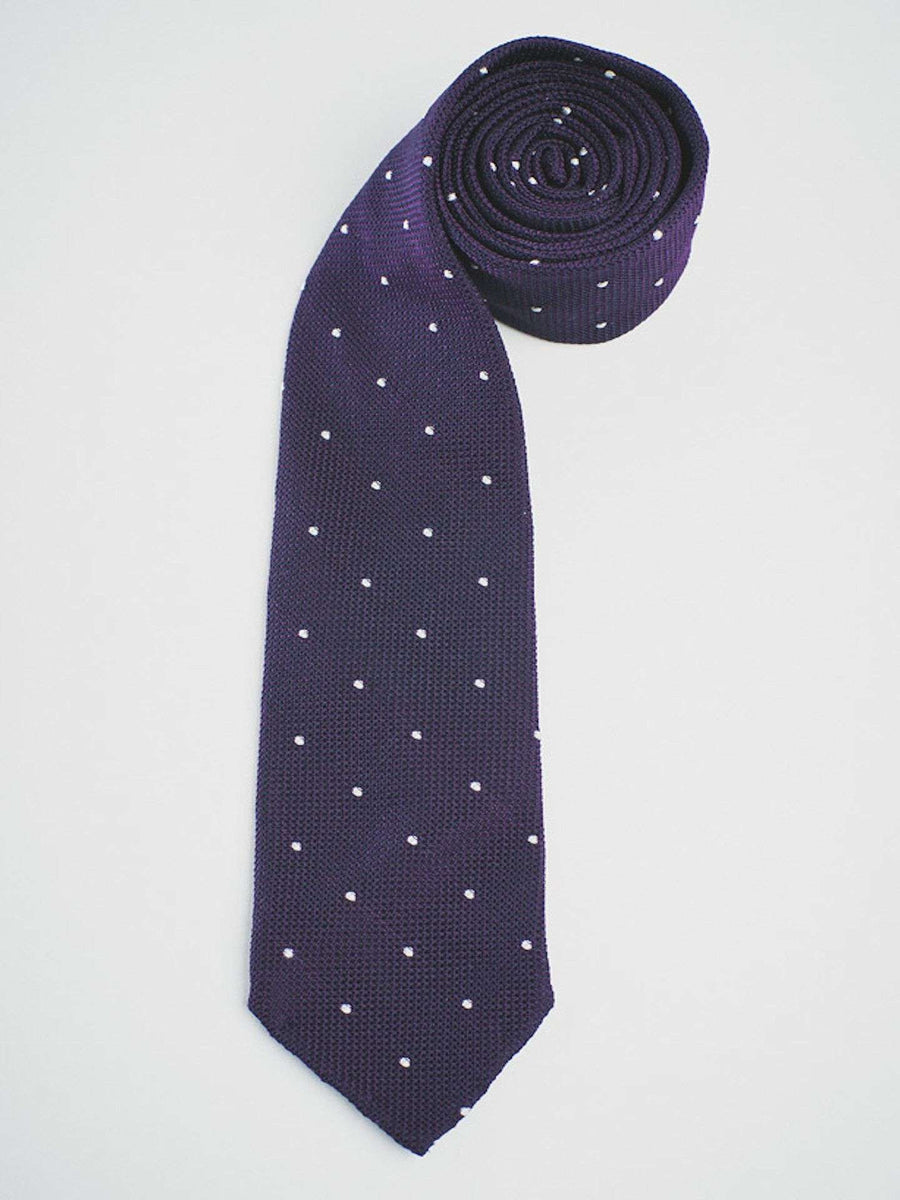 PURPLE GRENADINE WITH WHITE DOTS - RES IPSA