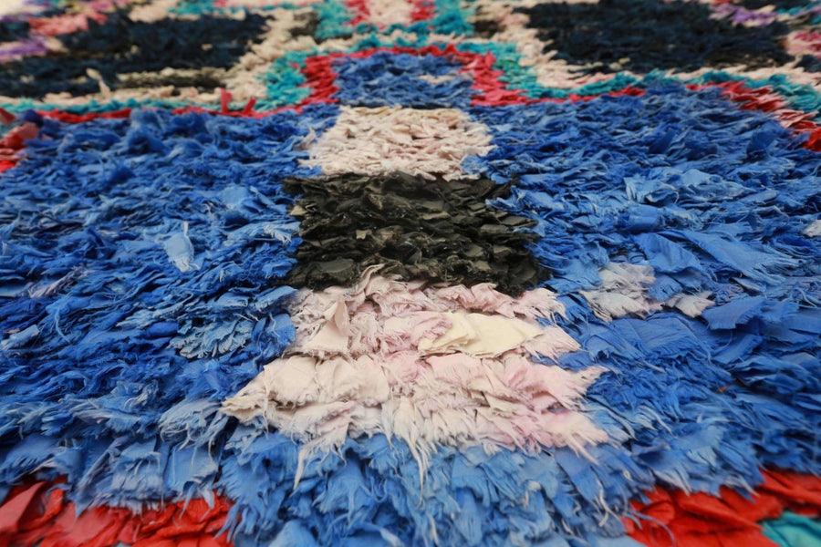 Vintage Berber Boucherouite Rug #1 - RES IPSA