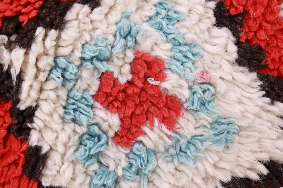 Vintage Berber Boucherouite Rug #10 - RES IPSA