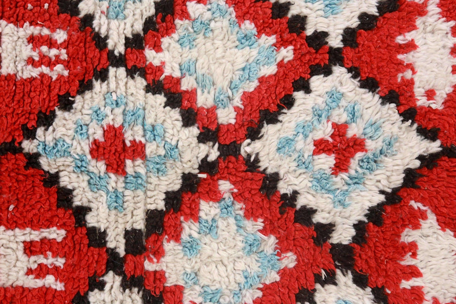 Vintage Berber Boucherouite Rug #10 - RES IPSA