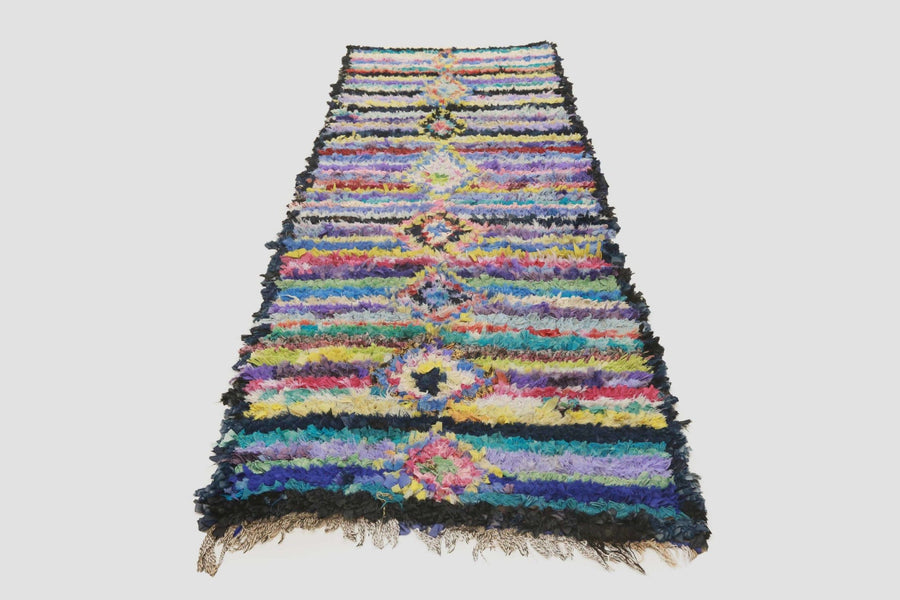 Vintage Berber Boucherouite Rug #12 - RES IPSA
