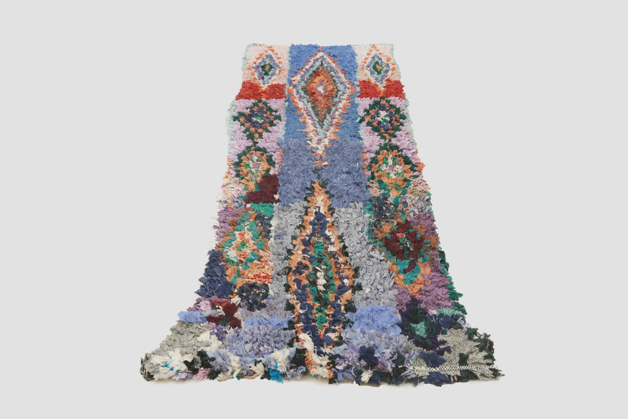 Vintage Berber Boucherouite Rug #14 - RES IPSA