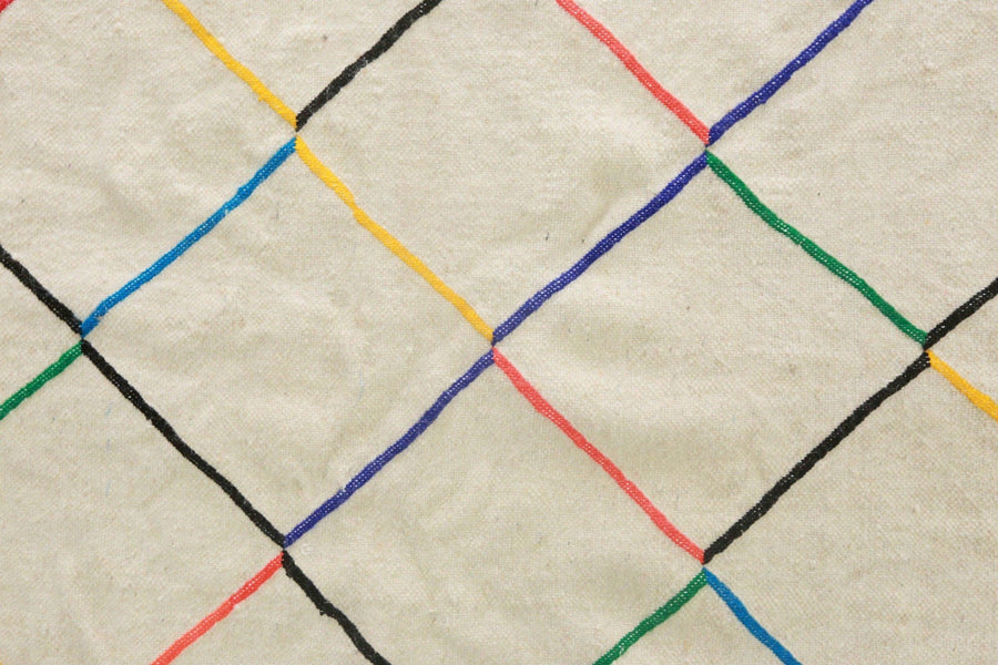 Vintage Berber Boucherouite Rug #15 - RES IPSA