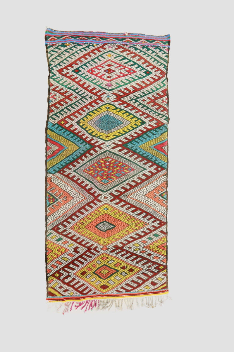 Vintage Berber Boucherouite Rug #3 - RES IPSA