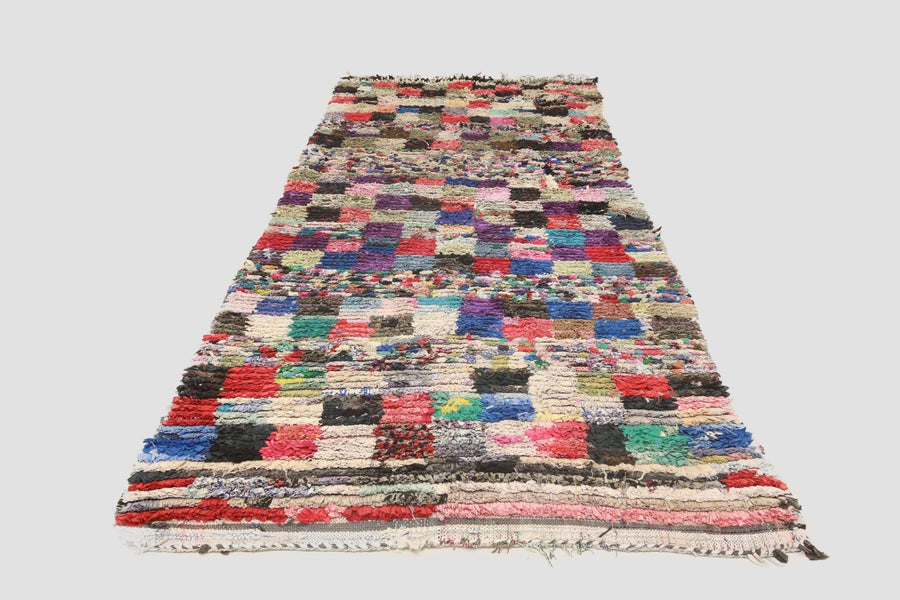 Vintage Berber Boucherouite Rug #4 - RES IPSA