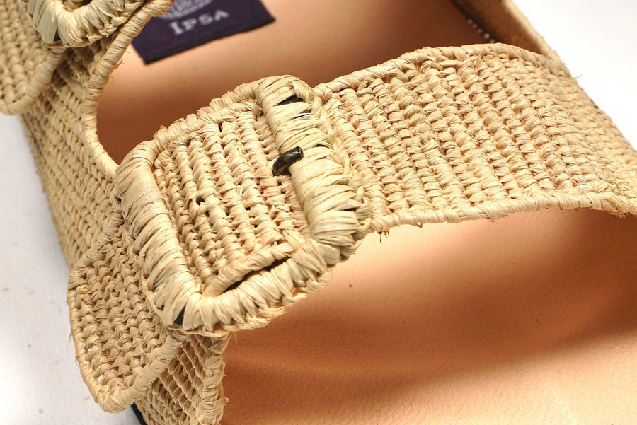 Women's Raffia Sandals - RES IPSA