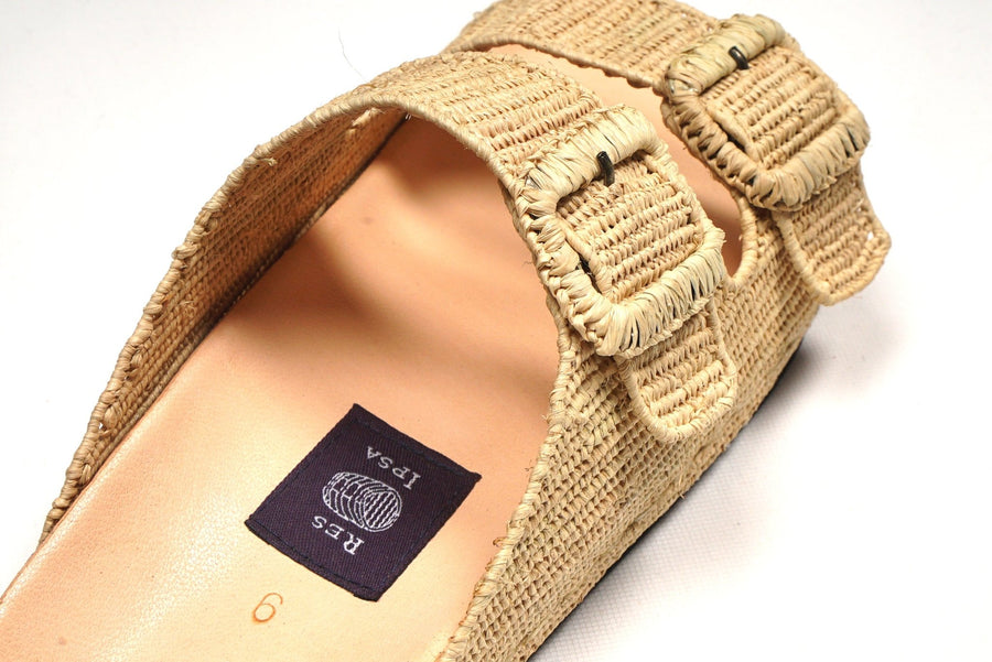 Women's Raffia Sandals - RES IPSA